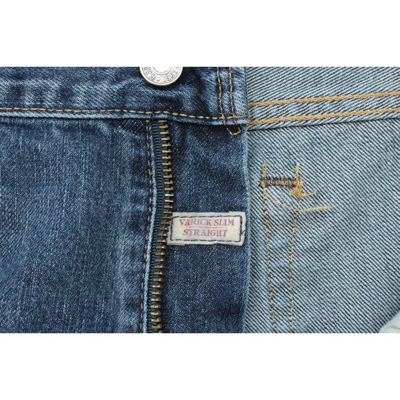 Polo Ralph Lauren Varick Jeans Men's 34 Slim Straight Cotton Stretch Gorpcore - Picture 6 of 15